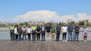 Boğaçayında her gün 6 ile 8 ton arası sucul ot toplanıyor