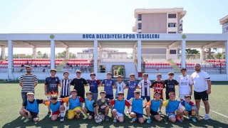 Bucanın minik kramponları yaz tatilini dolu dolu geçiriyor