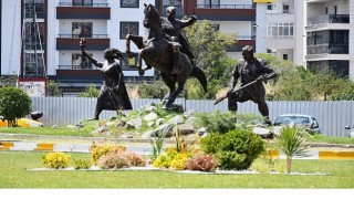 D-100 Karayolunda peyzaj çalışması tamamlandı