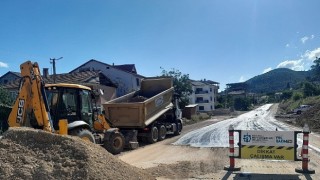 Karamürsel Ereğli Mahallesinde yeni yol konforu