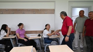 Kemer Belediyesi Kurs Merkezinde yeni eğitim öğretim dönemi başladı