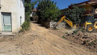 Kemerde altyapı çalışmaları