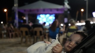 Lüleburgazda açık havada müzik keyfi