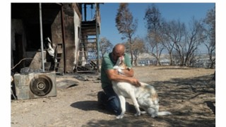 Yangından kurtarılan Kaptana sıcak yuva