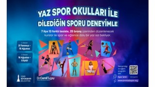 Yaz Spor Okullarında ikinci dönem kayıtları başlıyor