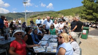 35. Geleneksel Güre Sarıkız Hayrı binlerce kişinin katılımıyla yapıldı