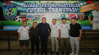 Aliağa 13 Eylül Masterler Futbol Turnuvası Başladı