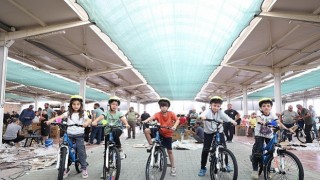 Başkan Altay “Güle Oynaya Camiye Gel Projesi”nde Bisiklet Dağıtımına Başladıklarını Açıkladı