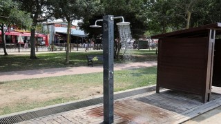 Büyükşehirden sahillerde su tasarrufu hamlesi