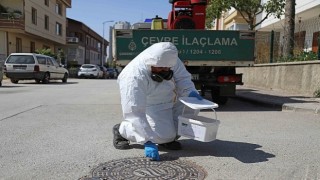 Çankaya Köşe Bucak İlaçlanıyor