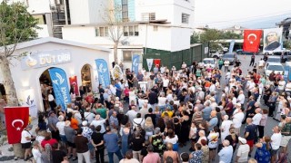 Güzelbahçede yeni bir sosyal yaşam alanı Güzbel Dut Dibi hizmete açıldı