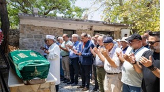 Tacettin Bayırın annesi son yolculuğuna uğurlandı