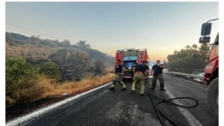 Urla yangını kontrol altına alındı