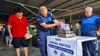 Yenişehir Belediyesi semt pazarlarında denetimlerini sürdürüyor