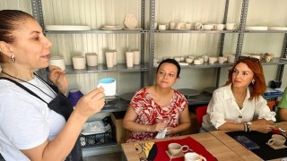Yenişehir Belediyesinden kadınlara yönelik seramik sanatı eğitimi
