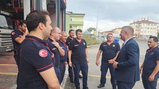 Başkan Sezer Kahraman İtfaiyecilerin Haftasını Kutladı