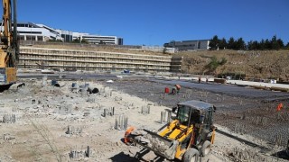 KOÜ Camii ve Otopark projesi ilerliyor
