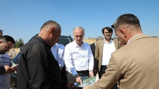 Millet Bahçesinde Yapım Çalışmaları Sürüyor