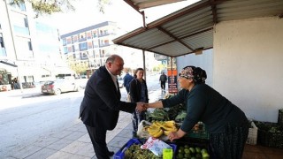 Başkan Çiçek ten Esnaf Ziyareti