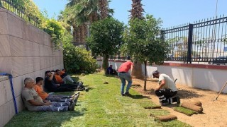 İzmir Adliyesinin peyzaj düzenlemesine EÜ Bayındır MYO dan destek