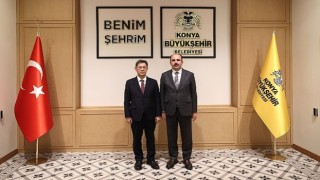 Kardeş Şehir Şiyan Belediye Başkanı Niuping Başkan Altayı Ziyaret Etti