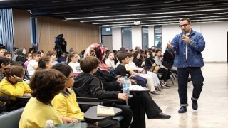 Yazar Basılı, Kitap Fuarı nda çocukları eğlendirdi