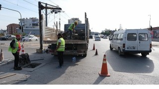 ASAT, Kepezde yağmursuyu hatlarını temizliyor