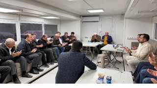 Başkan Altay Şehit Ailesine Taziye Ziyaretinde Bulundu