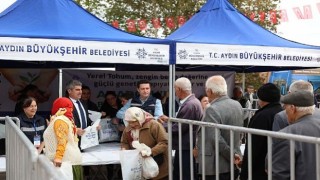 Başkan Çerçioğlu, Ata Tohumlarından Üretilen Fideleri Karacasuda Vatandaşlarla Buluşturdu