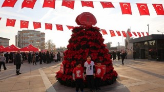 Büyükşehirden 10 Kasıma özel 1087 Atatürk çiçeği