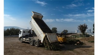 Büyükşehirin yeşil atıkları kompost gübreye dönüşüyor