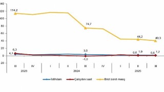 İşgücü Girdi Endeksleri, III. Çeyrek: Temmuz-Eylül, 2025
