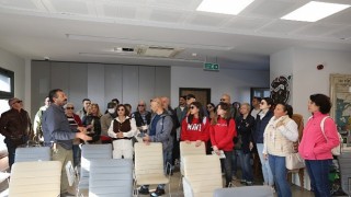 İzmirli Turist Rehberlerinden Efes Tarlası Yaşam Köyüne Eğitim Ziyareti