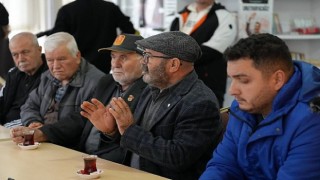 Başkan Dutlulu Somada Maden Emekçileriyle Buluştu