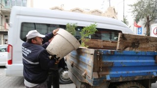 Edremitte kaldırım işgalleri sona eriyor