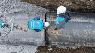 Halıderede Altyapı Çalışmaları Tüm Hızıyla Devam Ediyor