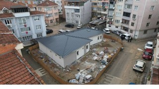 Sinanbey Mahallesinin Yeni Aile Sağlığı Merkezi Yükseliyor