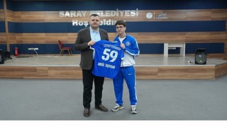 Başkan Taşyasan şampiyonları ağırladı