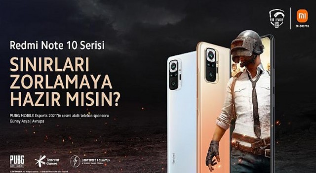 Xiaomi Redmi Note 10 serisi ile PUBG Mobile E-spor Turnuvalarının Türkiye’deki akıllı telefon sponsoru oldu