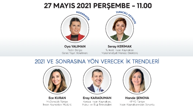 TURKCELL SPONSORLUĞUNDA İK TRENDLERİ ZİRVESİ GERÇEKLEŞECEK