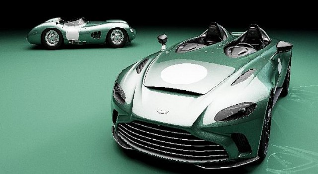 Yeni opsiyonel Bespoke Spesifikasyonu sınırlı üretim Aston Martin V12 Speedster ile buluştu