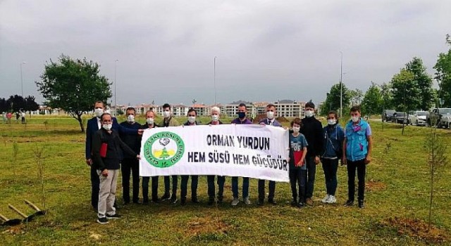 750 fidan toprakla buluştu!