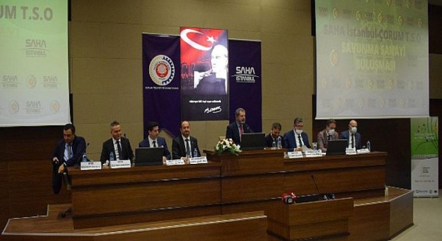 Çorumlu sanayicilere savunma sanayisinde yeni yol haritası çizildi