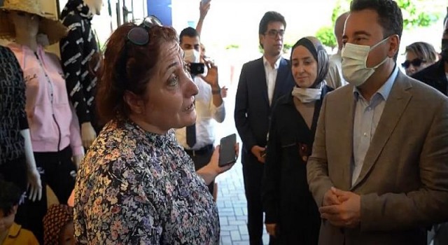 Babacan Antalya’da esnafla buluştu ‘Kendimizi asalım’ dedik