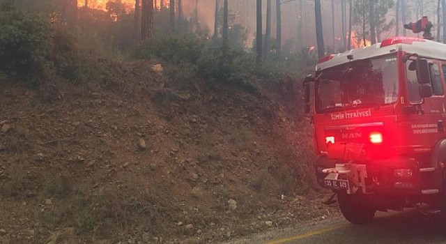 İzmir İtfaiyesi ormanlar için teyakkuz halinde