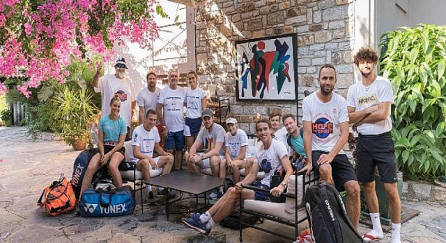 No:81 hotel marsel ilhan ve profesyonel tenisçileri ağırlıyor