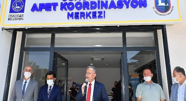 Üsküdar’da Afet Koordinasyon merkezi açıldı