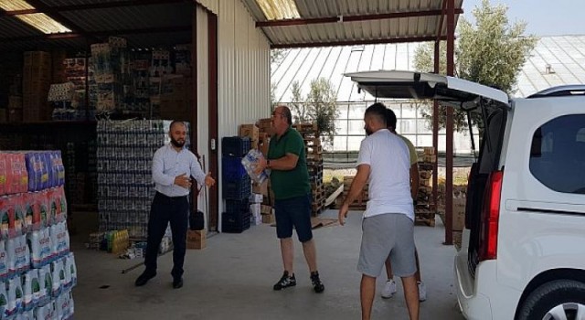 CHP Fethiye İlçe Örgütü Yangın Ekiplerini Unutmadı