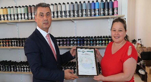 Gölbaşı Belediye Başkanı Ramazan Şimşek Ruhsatlarını Teslim Etti