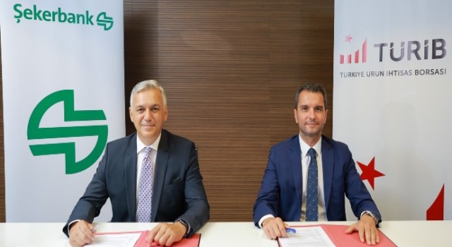 Şekerbank ve TÜRİB iş birliği ile lisanslı depoculuk sistemine özel destek